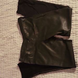 Like Leather black leggings